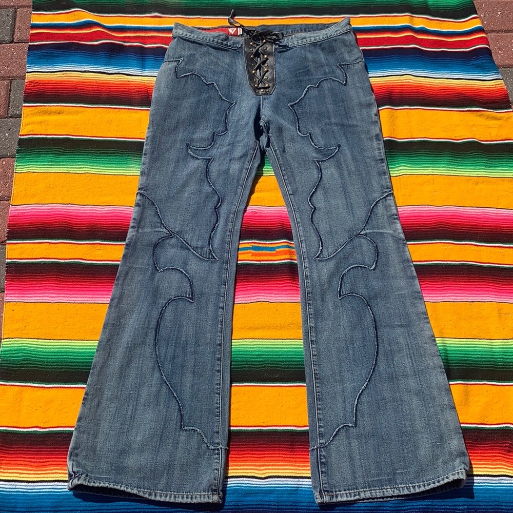 Vintage Guess Jeans Y2K Bell Bottoms